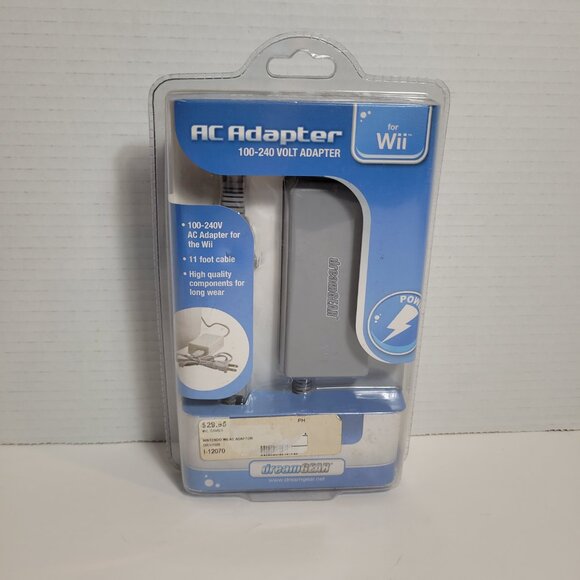 Nintendo WII AC Adapter DreamGear 100-240 Volt Adapter New Sealed - Picture 2 of 7